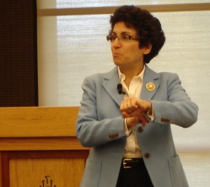 Brenda Avadian presenting Rx for Communicating with your Doctor