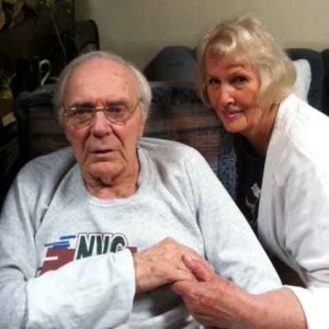 TCV's Caregiver of the Month, Mabel Ann Romick with her husband